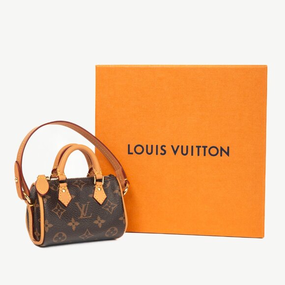 Louis Vuitton Micro Speedy Monogram Bag Charm - Picture 12 of 12